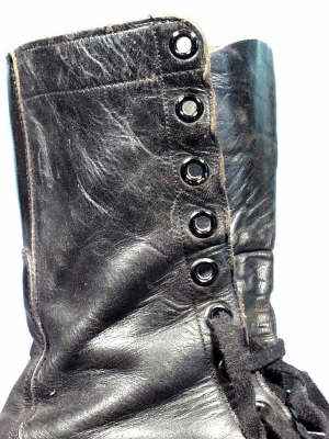 Leather Army Boots!